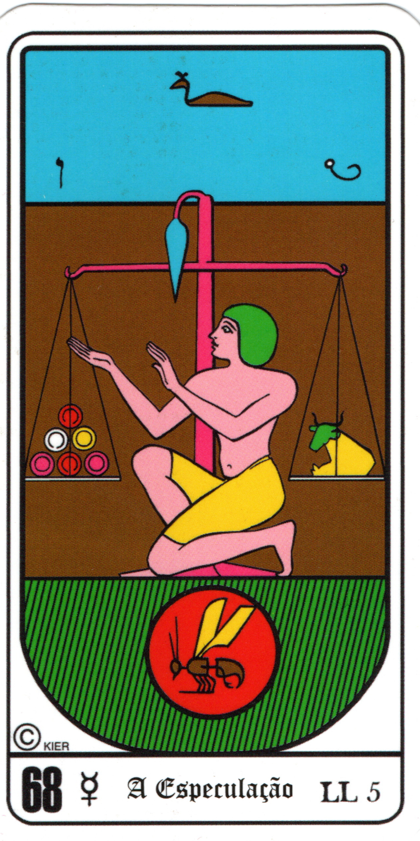Page of Pentacles - Egyptian