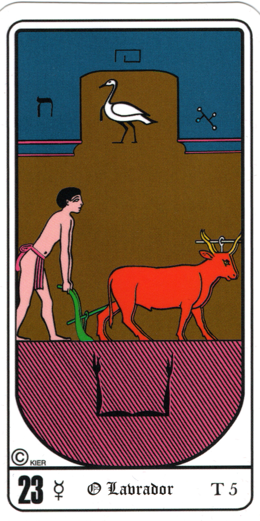 King of Wands - Egyptian