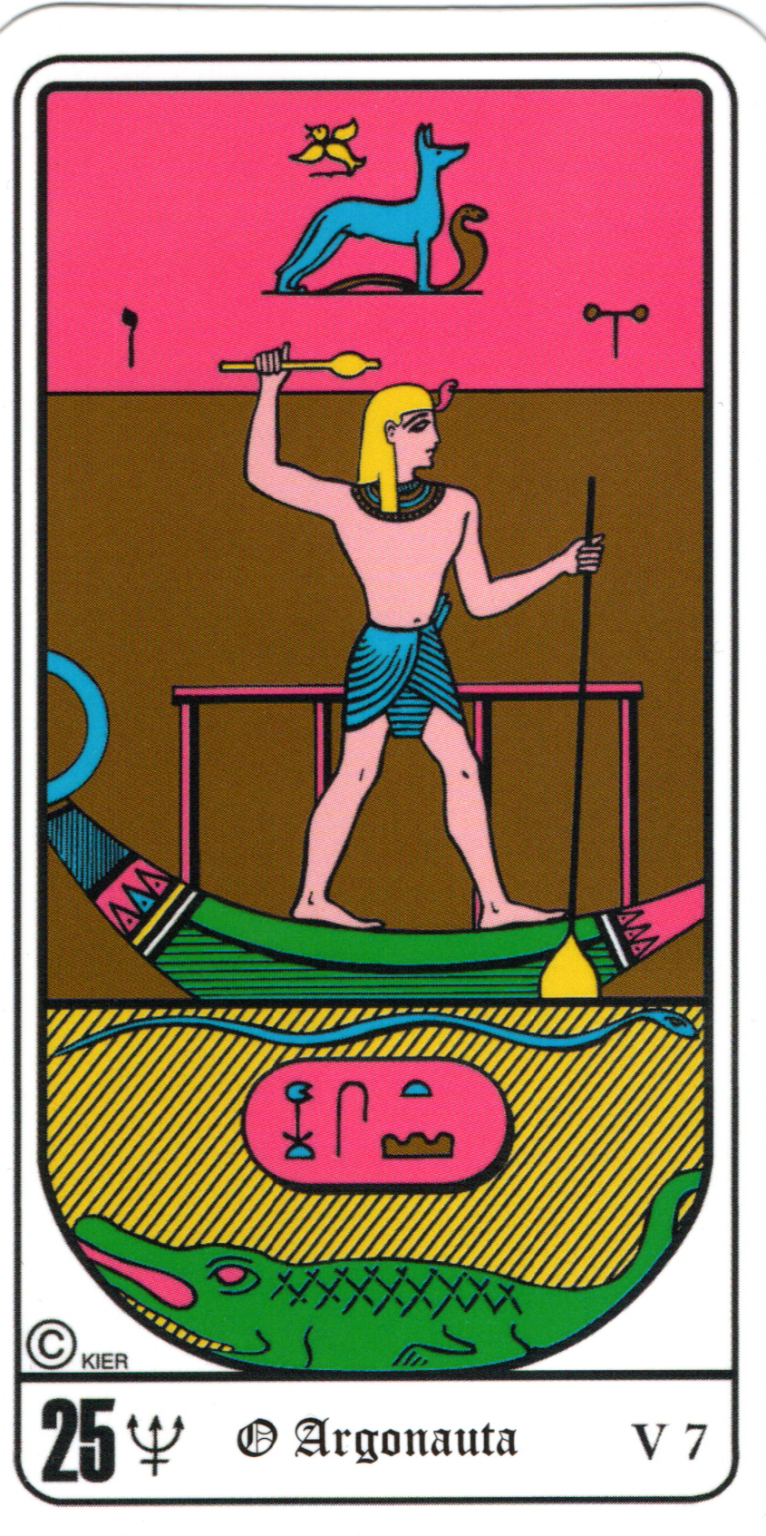 Knight of Wands - Egyptian