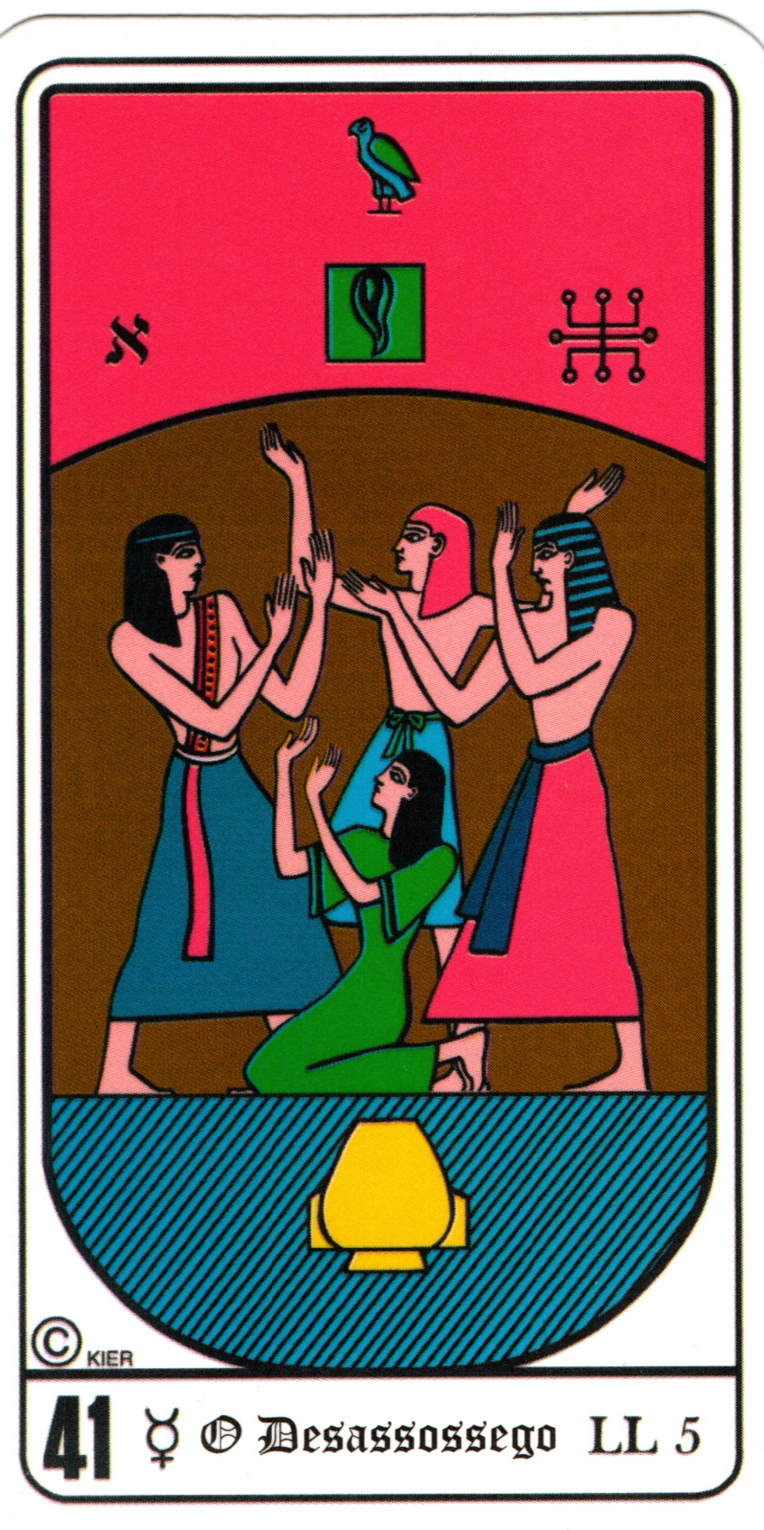 Ten of Cups - Egyptian