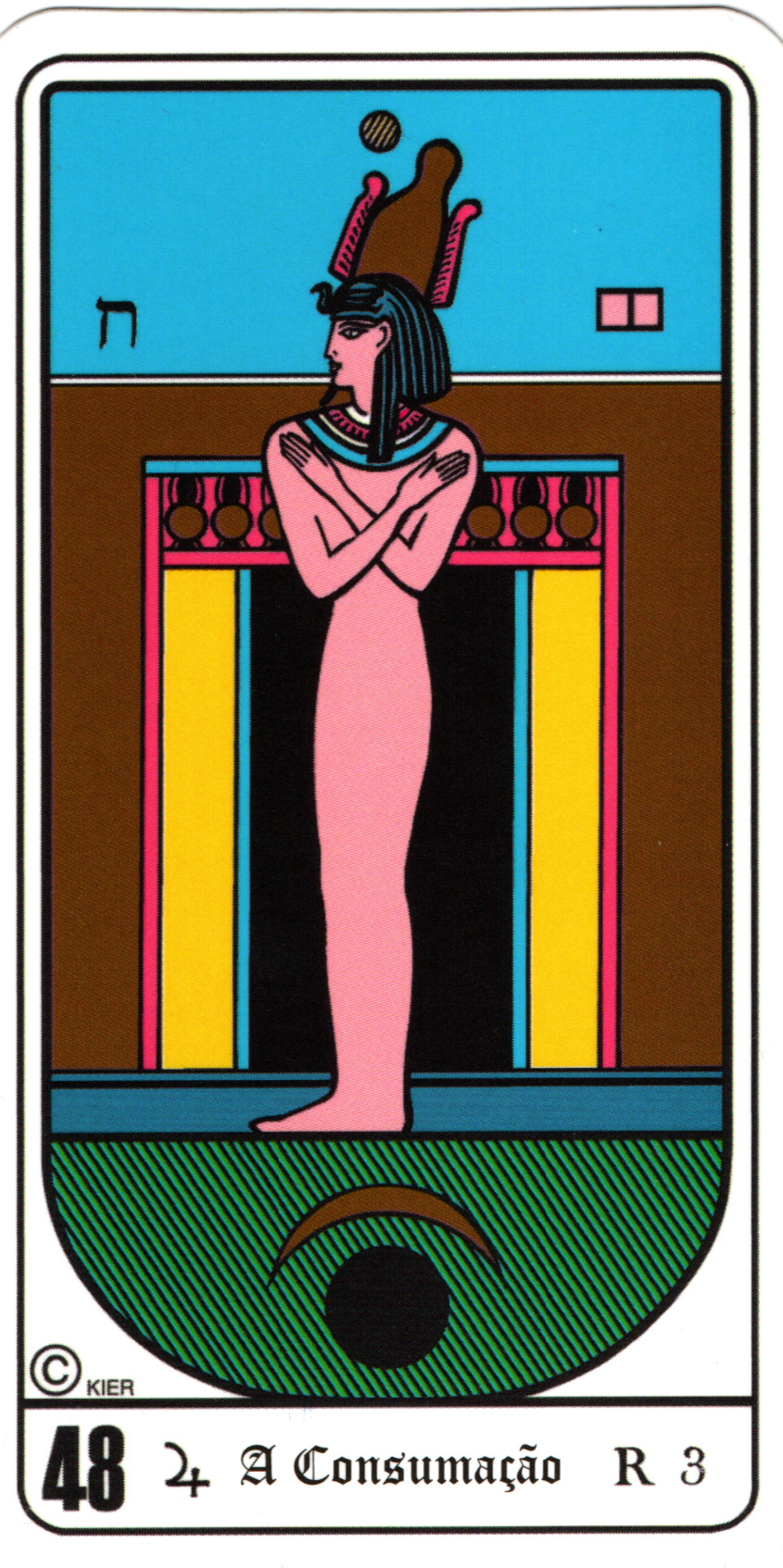 Three of Cups - Egyptian