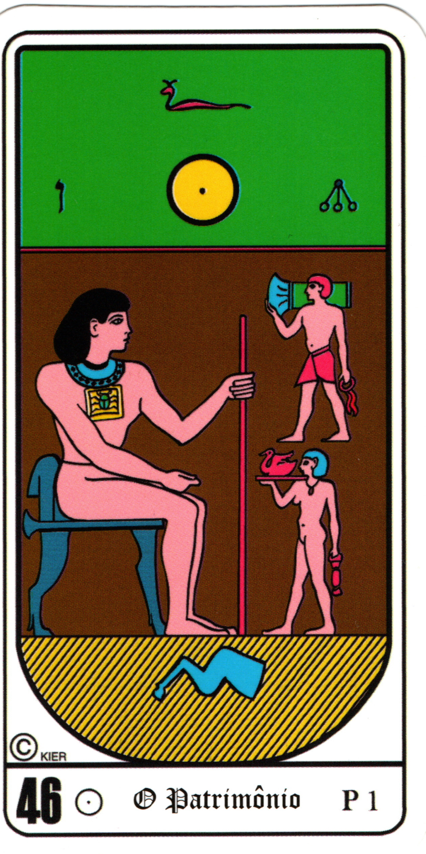 Five of Cups - Egyptian