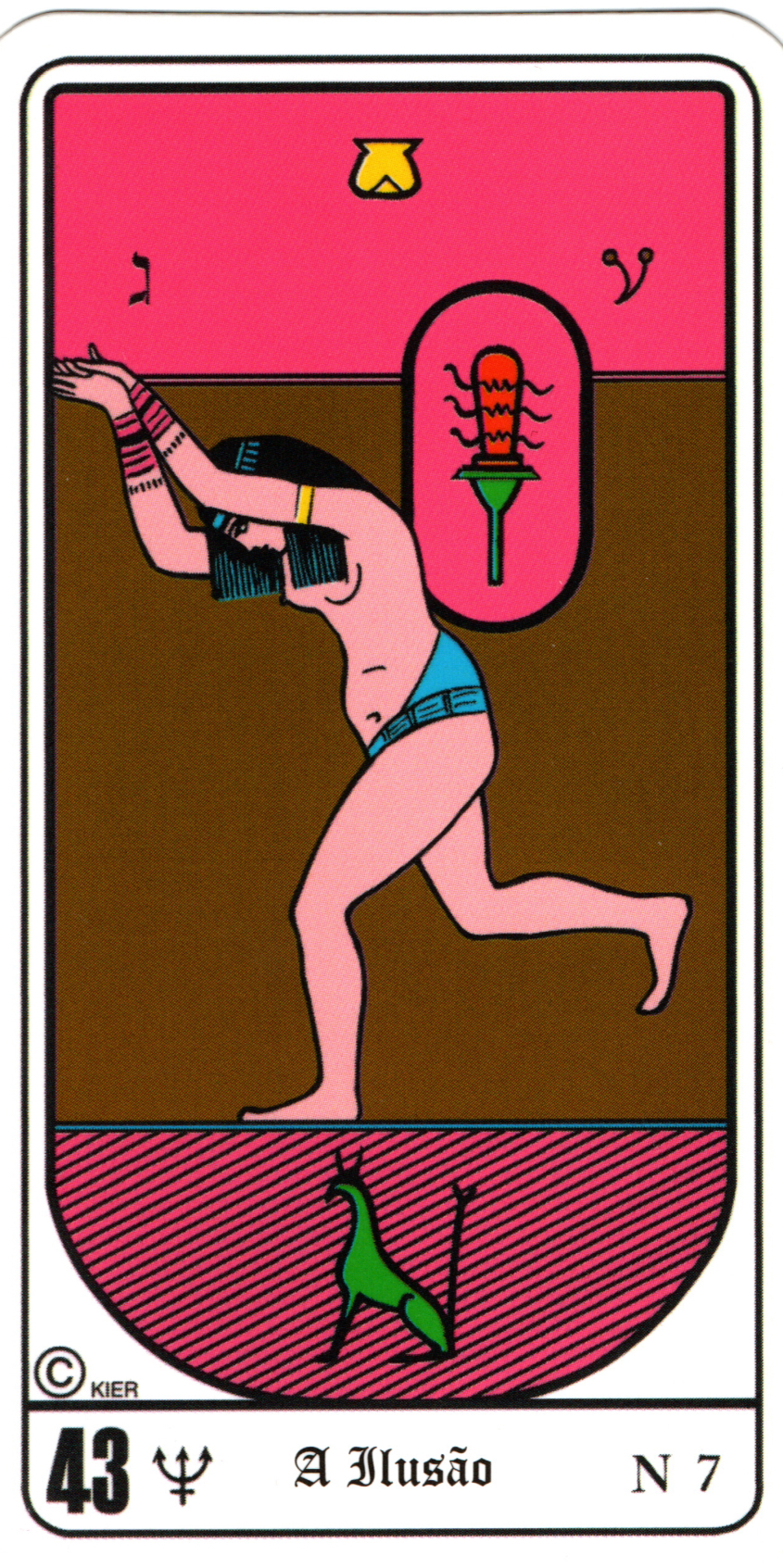 Eight of Cups - Egyptian