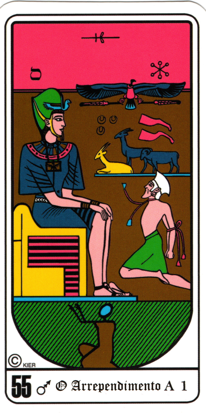 Ten of Swords - Egyptian