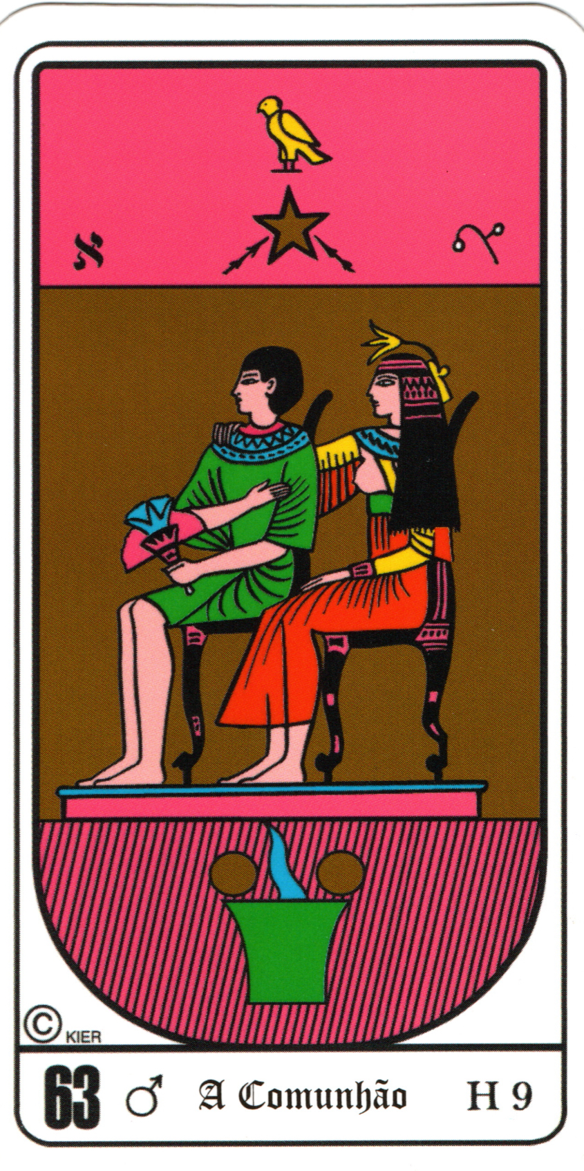 Two of Swords - Egyptian