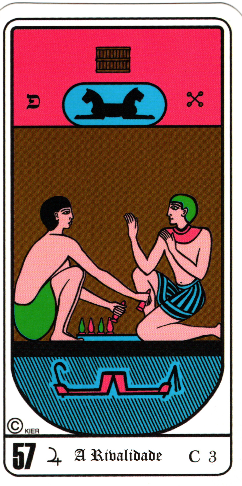 Eight of Swords - Egyptian