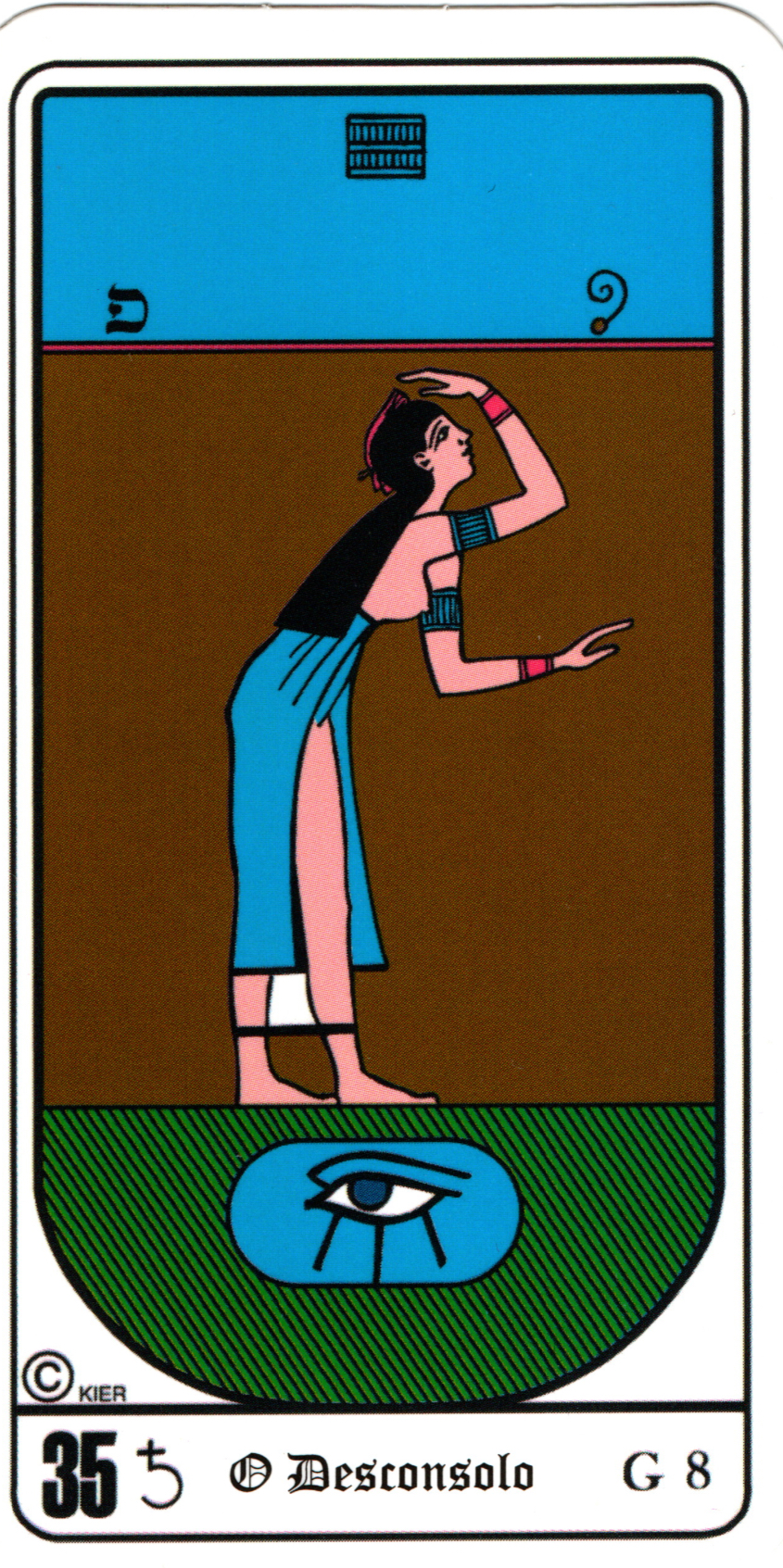 Two of Wands - Egyptian