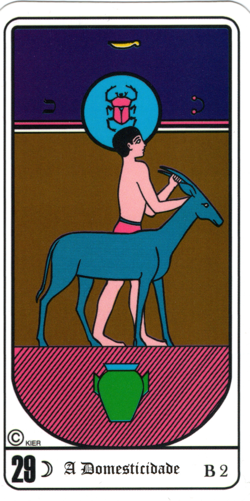 Eight of Wands - Egyptian