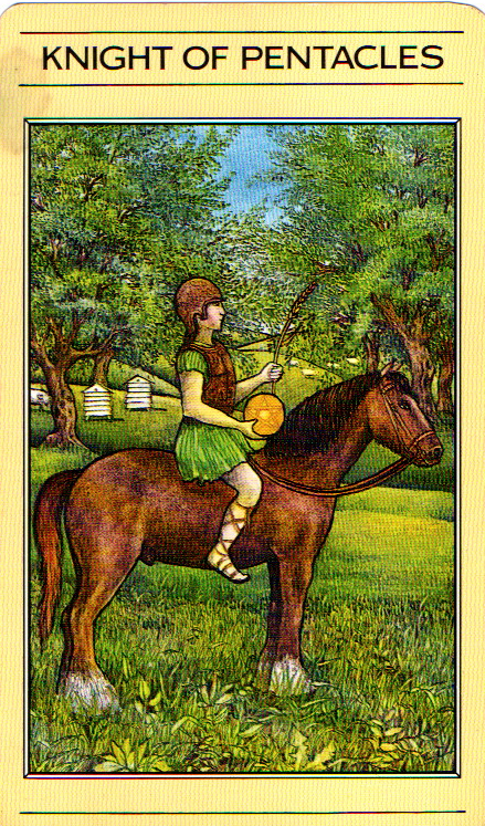 Knight of Pentacles - Mythic