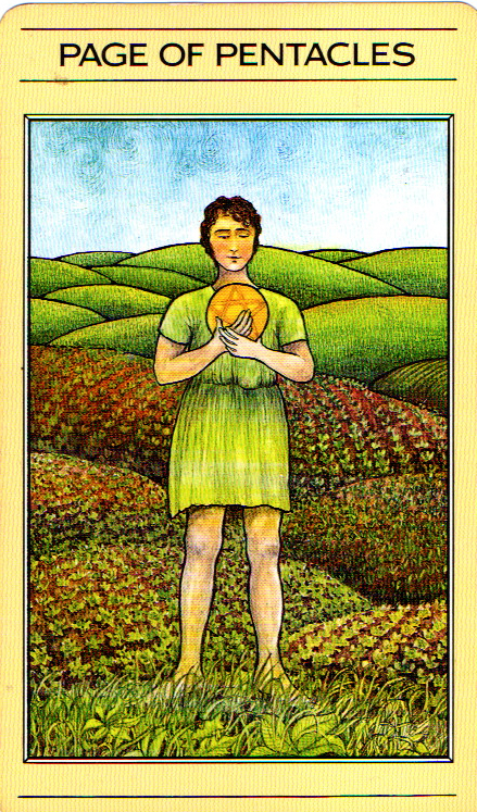 Page of Pentacles - Mythic