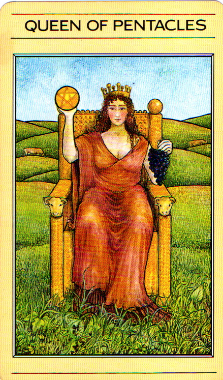 Queen of Pentacles - Mythic