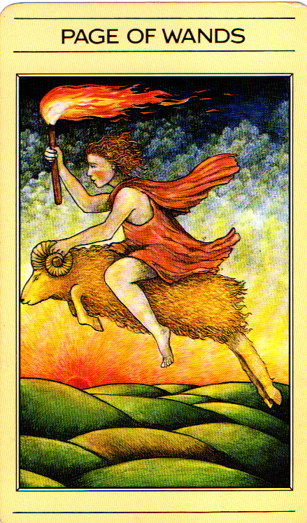 Page of Wands - Mythic