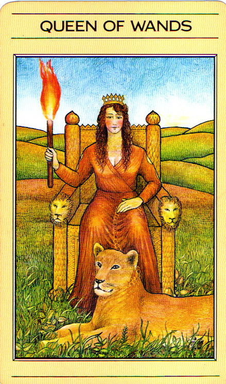 Queen of Wands - Mythic