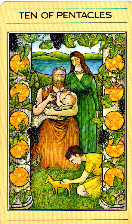Ten of Pentacles - Mythic