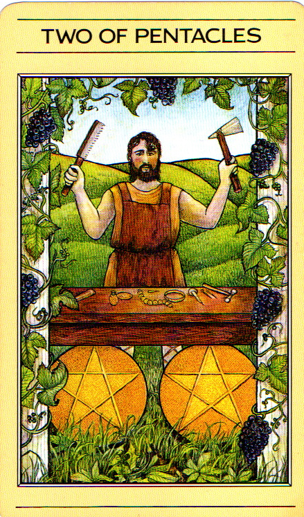 Two of Pentacles - Mythic
