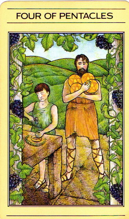Four of Pentacles - Mythic