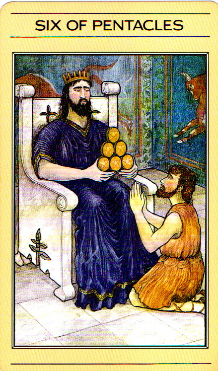 Six of Pentacles - Mythic