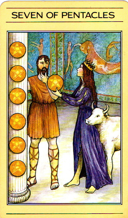 Seven of Pentacles - Mythic