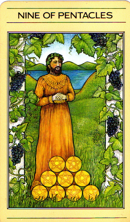 Nine of Pentacles - Mythic