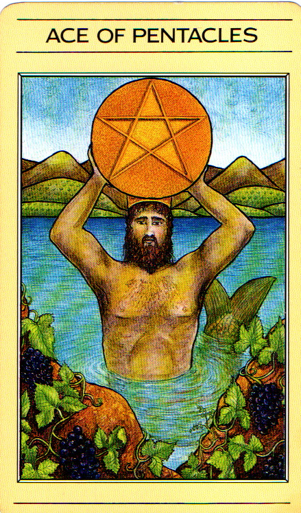Ace of Pentacles - Mythic