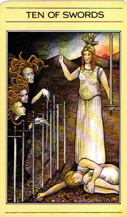 Ten of Swords - Mythic