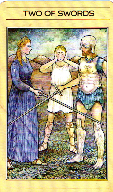 Two of Swords - Mythic