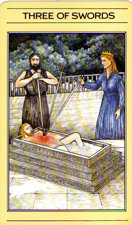 Three of Swords - Mythic