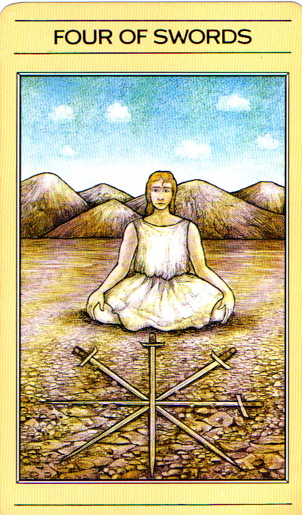 Four of Swords - Mythic