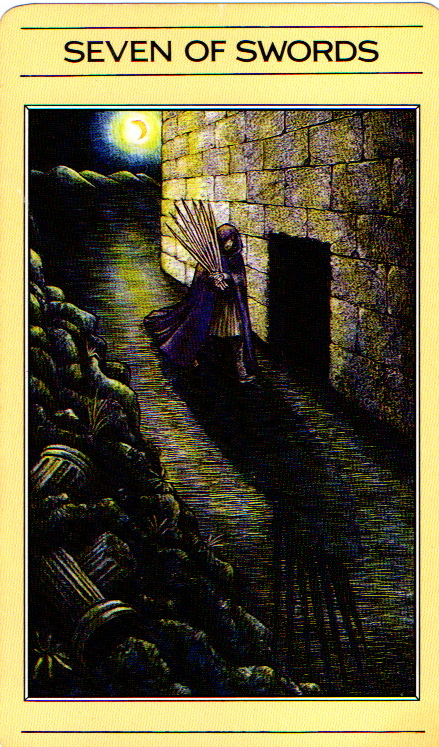 Seven of Swords - Mythic