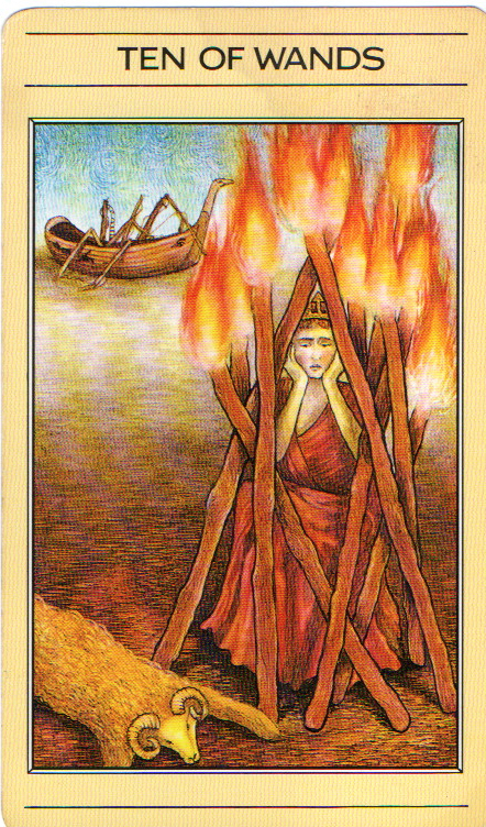 Ten of Wands - Mythic