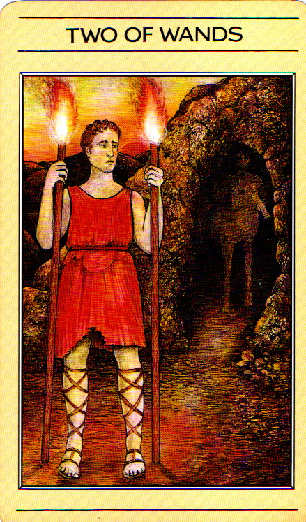 Two of Wands - Mythic