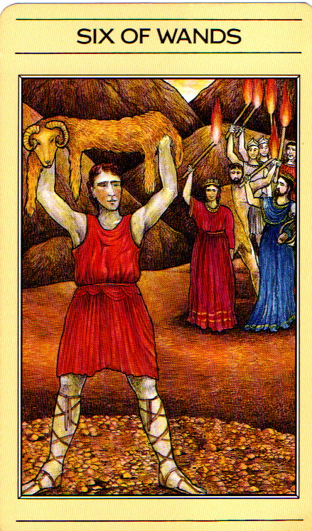 Six of Wands - Mythic