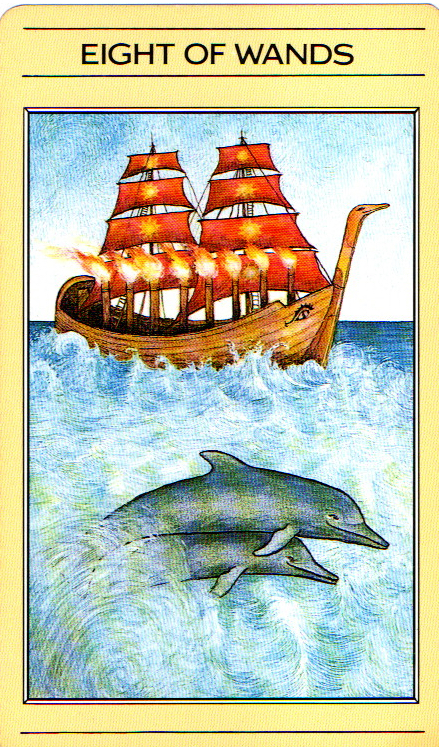 Eight of Wands - Mythic