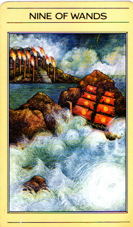 Nine of Wands - Mythic