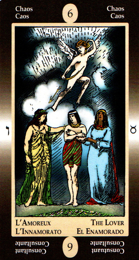 The Lover - Papus Divinatory