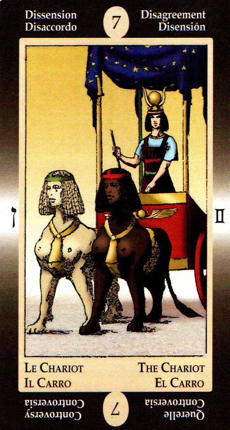 The Chariot - Papus Divinatory