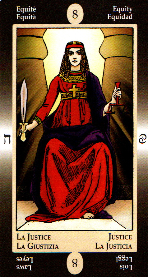 Justice - Papus Divinatory