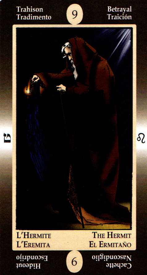The Hermit - Papus Divinatory