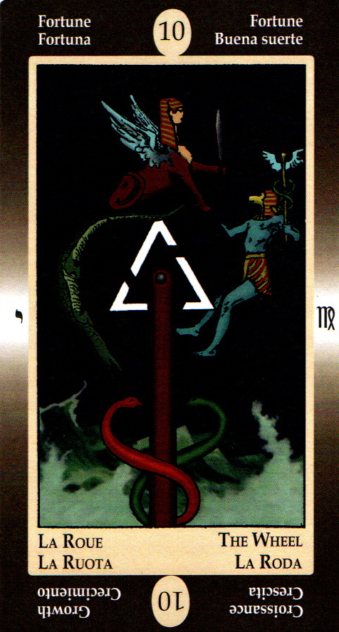 The Wheel of Fortune - Papus Divinatory