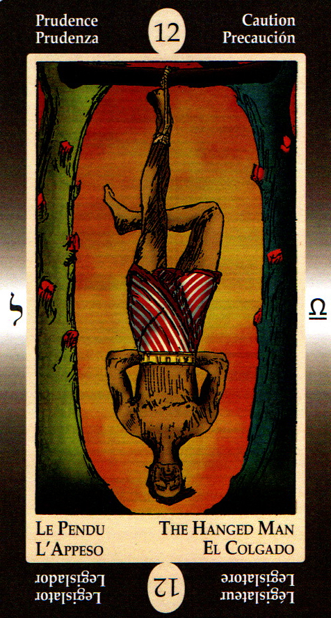 The Hanged Man - Papus Divinatory