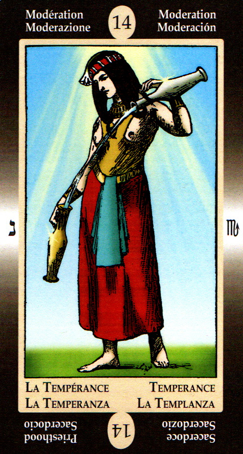 Temperance - Papus Divinatory
