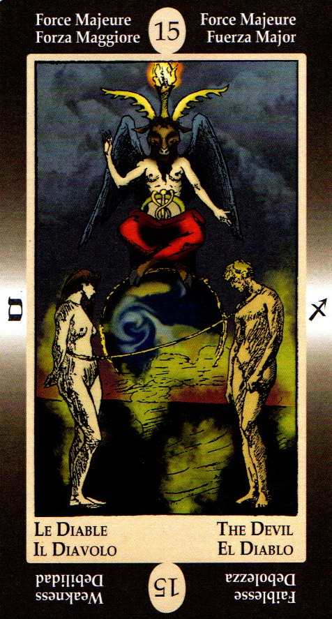 The Devil - Papus Divinatory