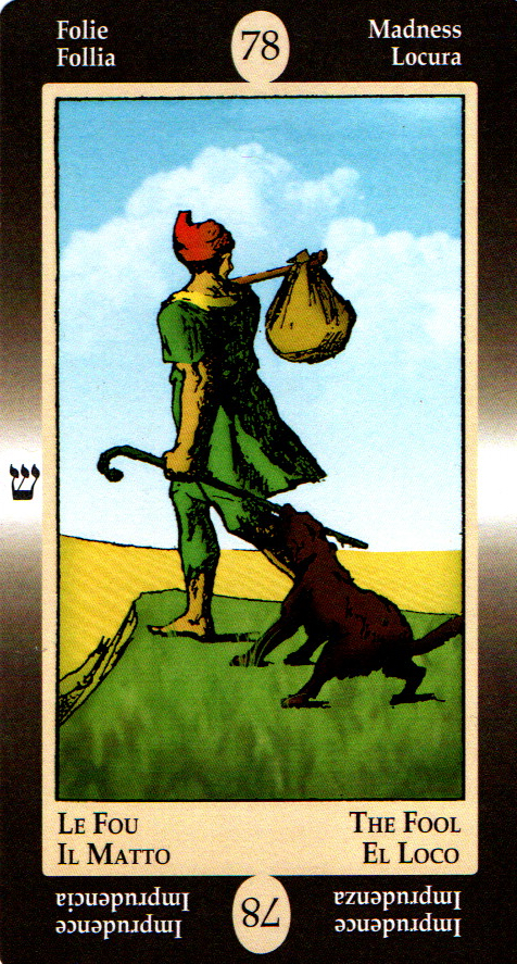 The Fool - Papus Divinatory