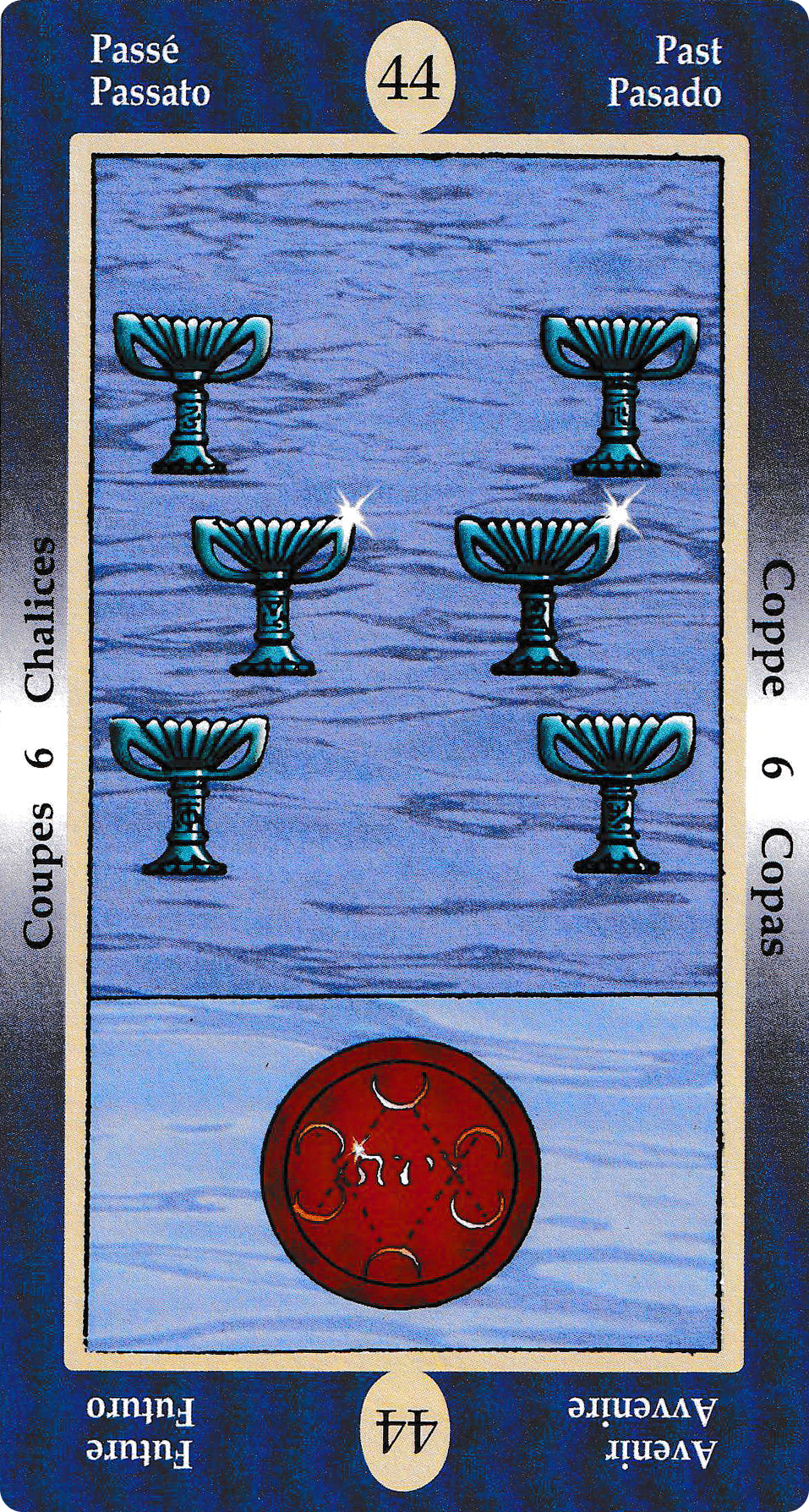 Six of Cups - Papus Divinatory
