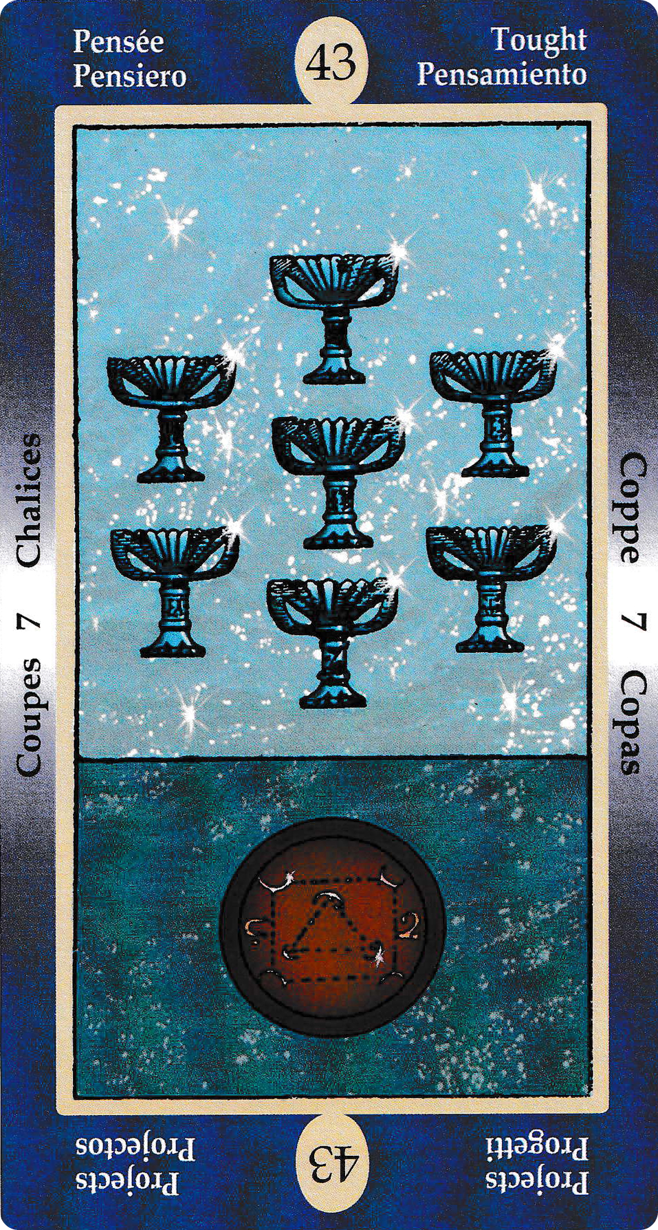 Seven of Cups - Papus Divinatory
