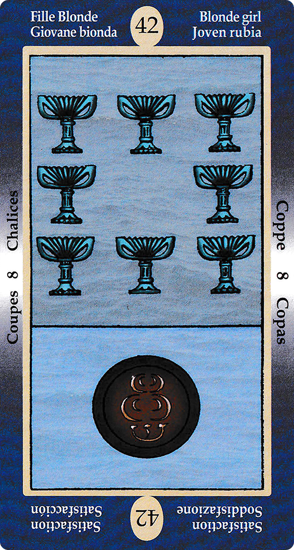 Eight of Cups - Papus Divinatory
