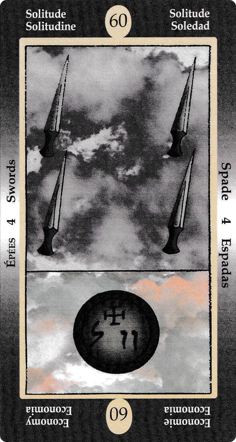 Four of Swords - Papus Divinatory