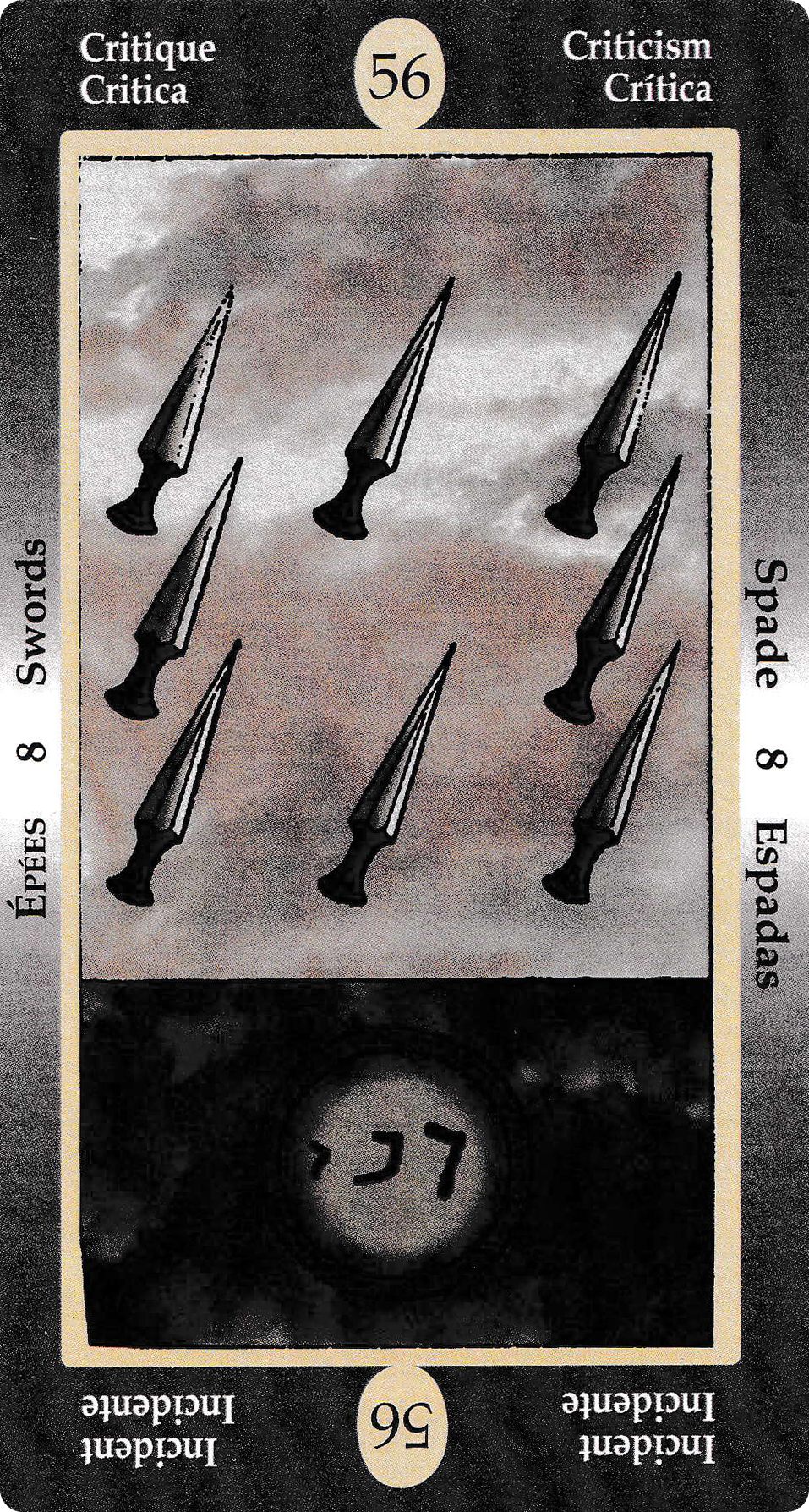 Eight of Swords - Papus Divinatory