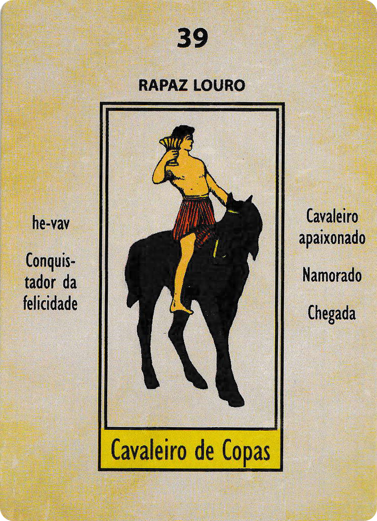 Knight of Cups - Papus Kaabalistic