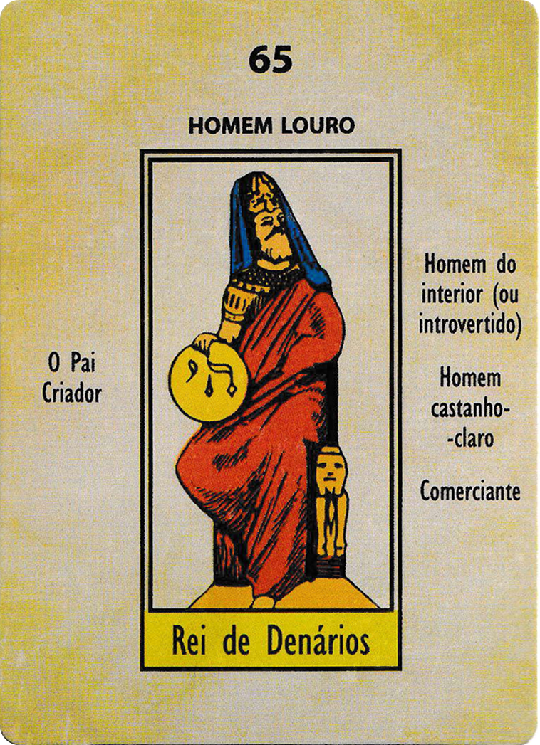 King of Pentacles - Papus Kaabalistic